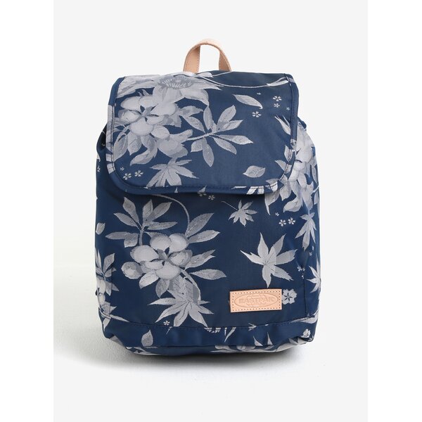 Rucsac albastru cu imprimeu floral pentru femei - Eastpak Superb Special Arayanna 14 l