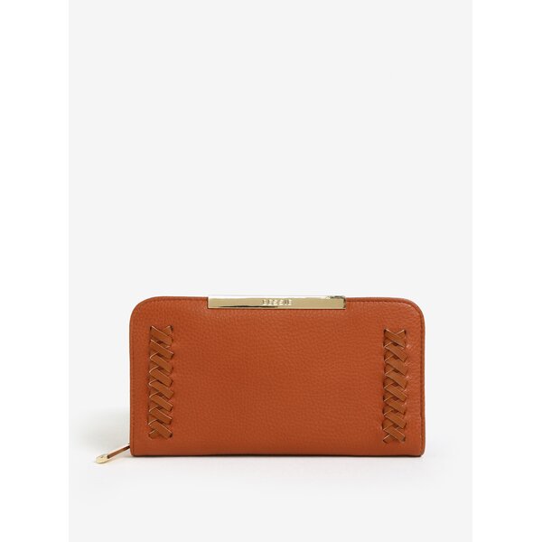 Portofel maro deschis cu detalii decorative - Bessie London