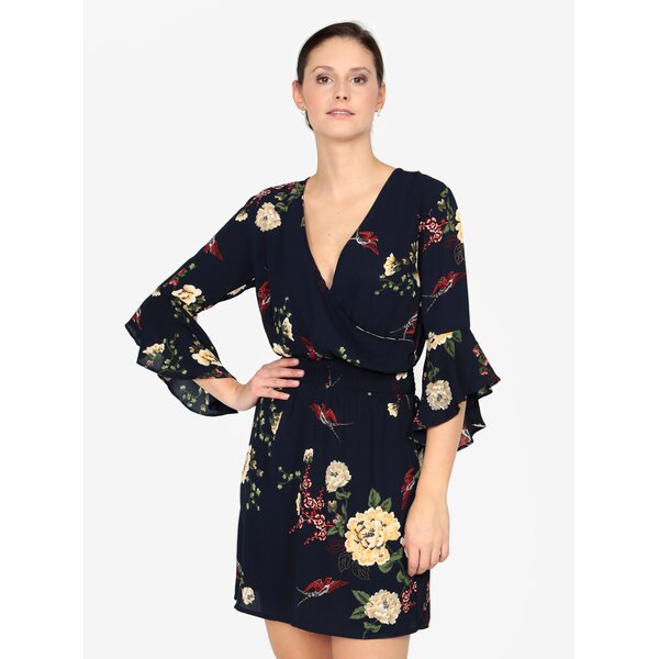 Rochie suprapusa cu print floral AX Paris