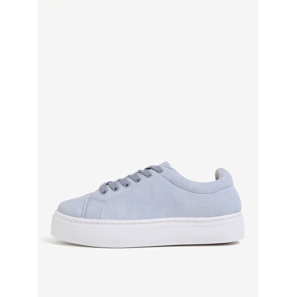 Pantofi sport gri deschis cu platforma - Pieces Monet