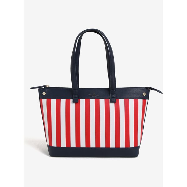 Geanta bleumarin & alb & rosu - Paul´s Boutique Olympia