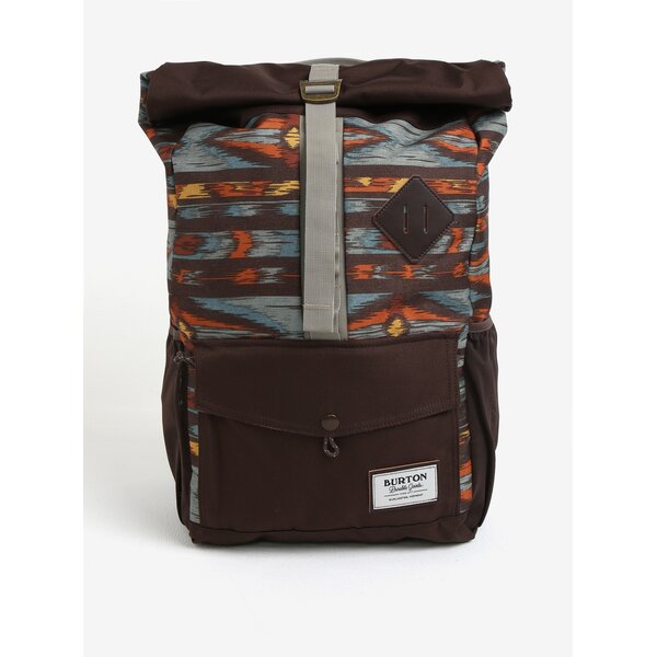 Rucsac maro cu imprimeu - Burton Export 25 l