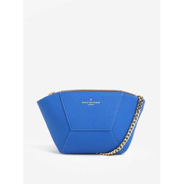 Geanta crossbody albastra cu model reptila Paul’s Boutique Tasmin