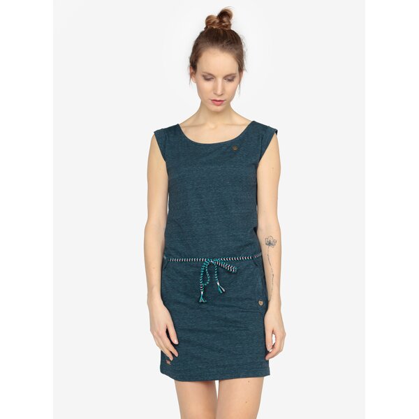 Rochie bleumarin cu cordon Ragwear Tag