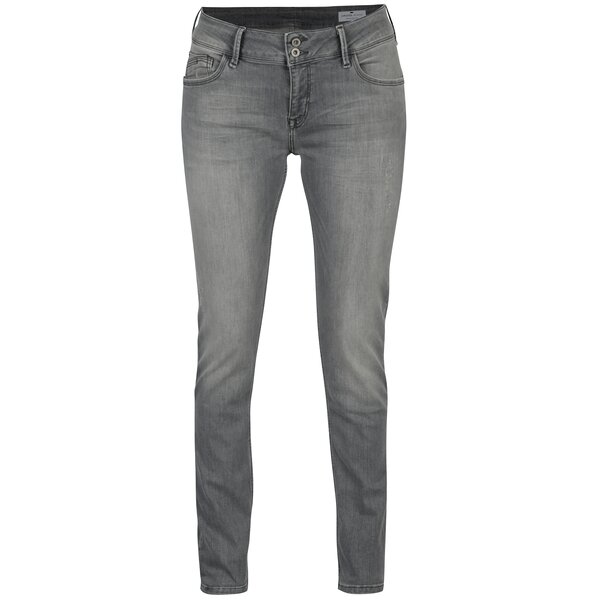 Blugi gri skinny fit pentru femei - Cross Jeans