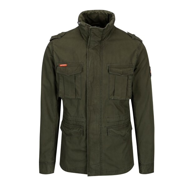 Jacheta kaki pentru barbati - Superdry Classic Rookie