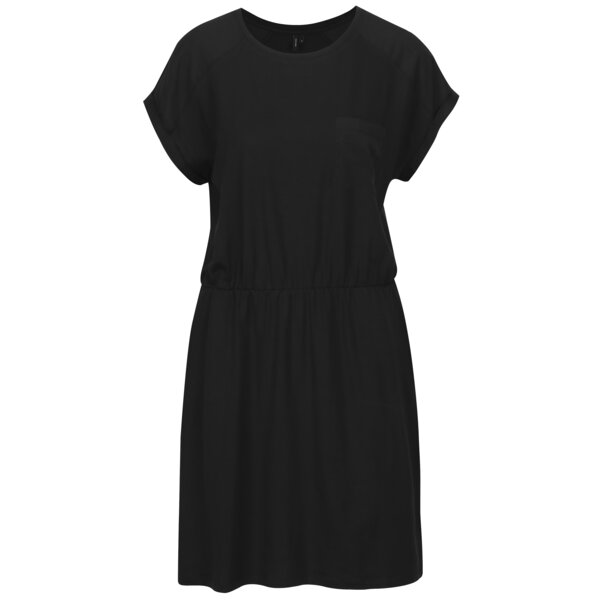 Rochie neagra cu buzunare si talie elastica - VERO MODA Ava