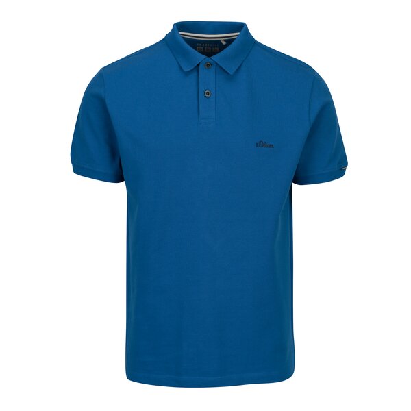 Tricou polo albastru regular fit pentru barbati s.Oliver