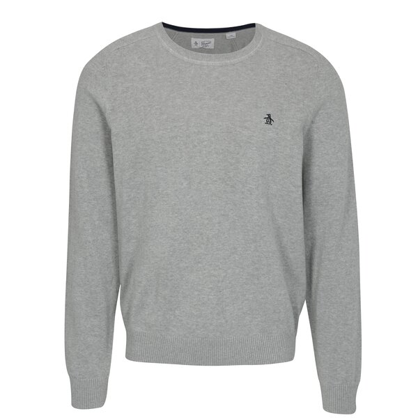Pulover subtire gri melanj - Original Penguin Whiskee days