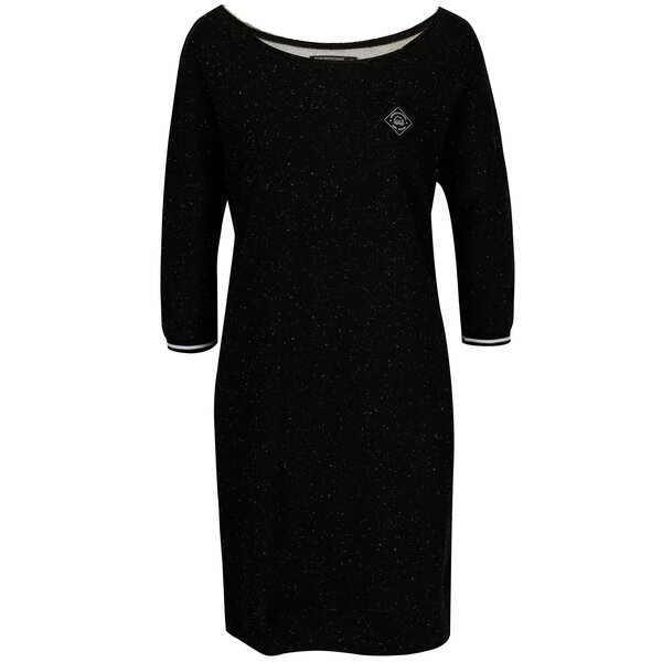 Rochie bluza neagra melanj - Horsefeathers Chicca