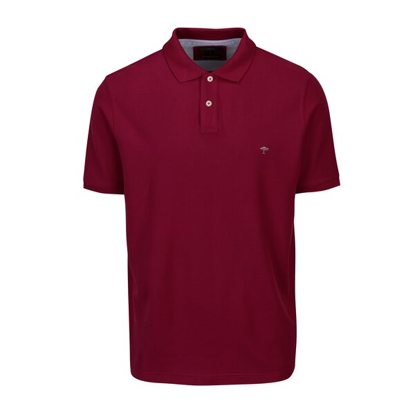 Tricou polo bordo cu logo brodat - Fynch-Hatton