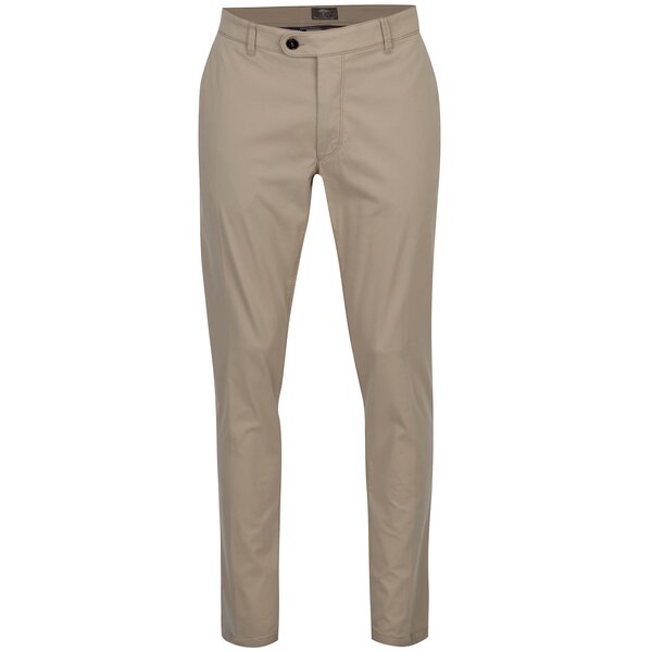 Pantaloni chino bej modern fit - Fynch-Hatton
