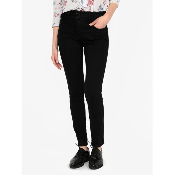 Blugi negri slim fit cu talie clasica - M&Co
