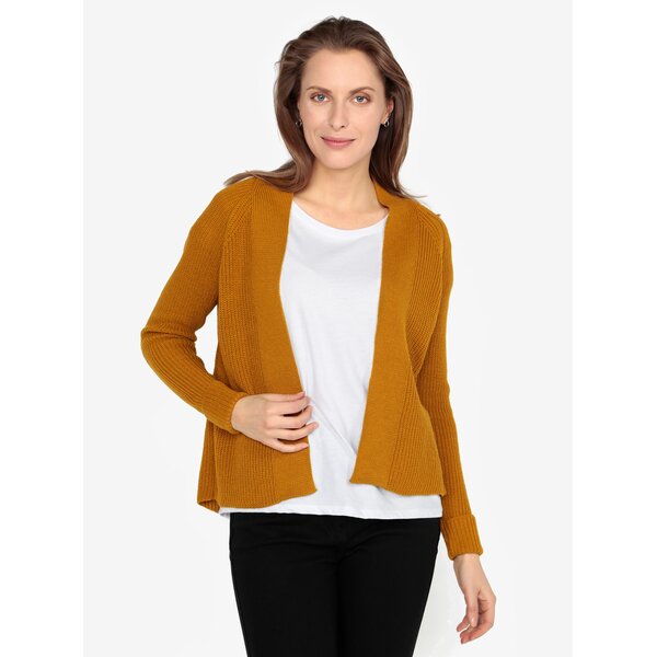Cardigan maro cu maneci raglan M&Co