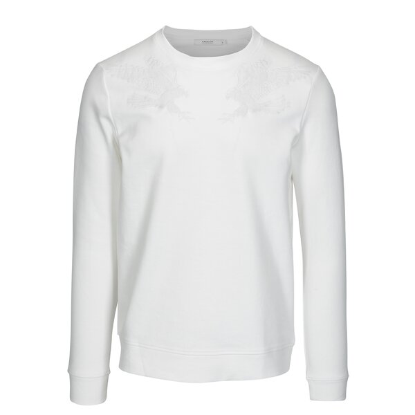Bluza alba cu vulturi brodati - Jack & Jones William