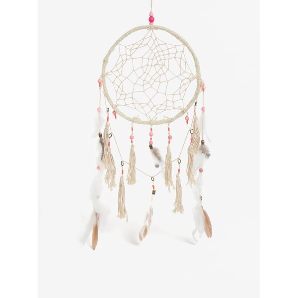 Dreamcatcher alb & roz - Karmingk