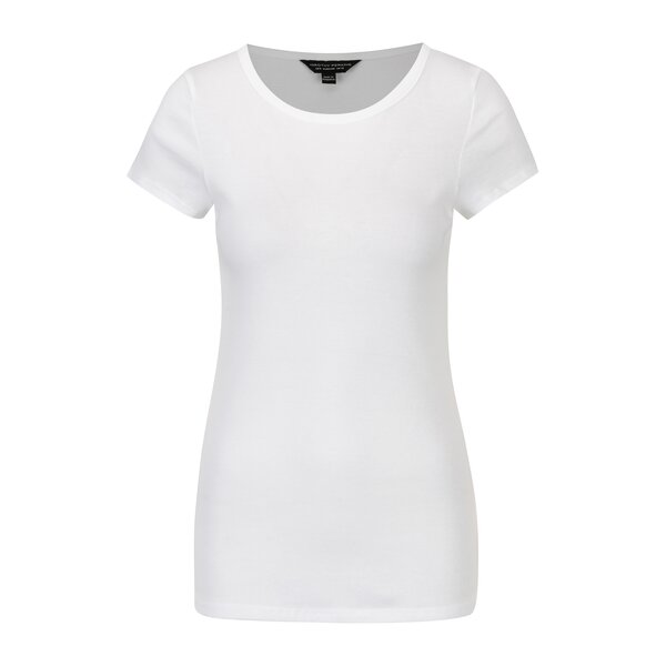 Tricou basic alb Dorothy Perkins