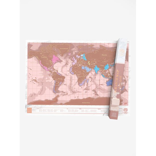 Harta razuibila auriu roze - Luckies