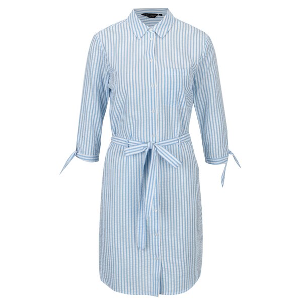 Rochie camasa cu dungi si cordon Dorothy Perkins
