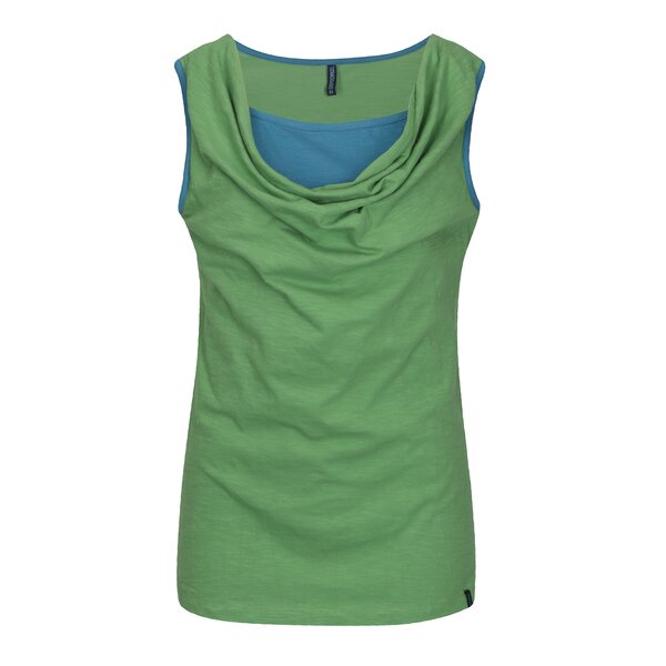 Top verde cu decolteu drapat Tranquillo Rochea