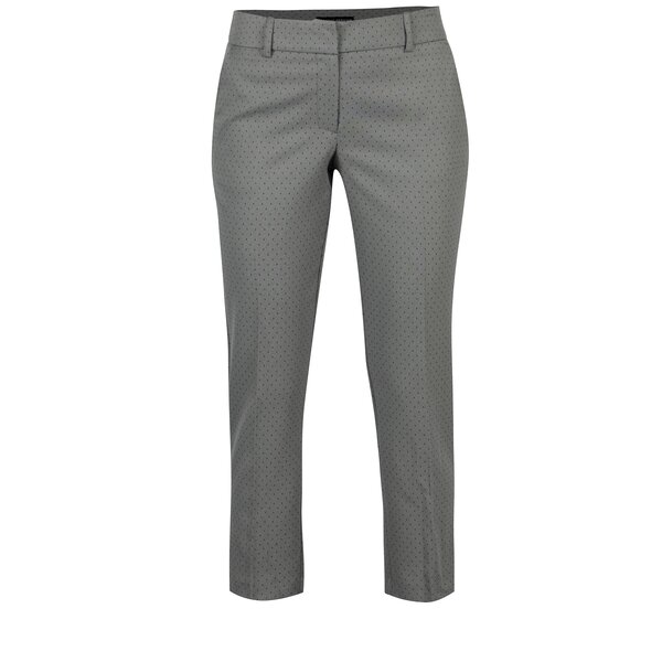 Pantaloni gri cu model negru Dorothy Perkins