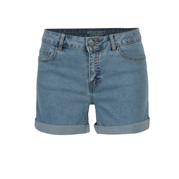 Pantaloni scurti albastri din denim Noisy May Be Lucy