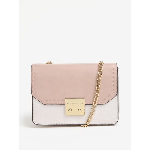 Geanta crossbody roz&crem - Juno