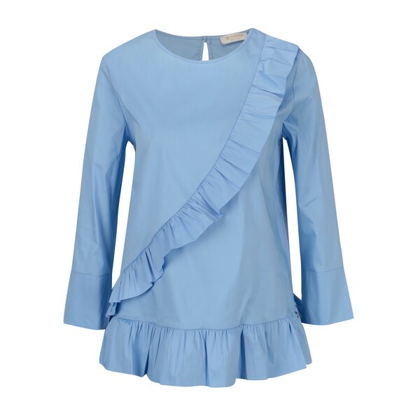 Bluza bleu cu volane - Rich & Royal