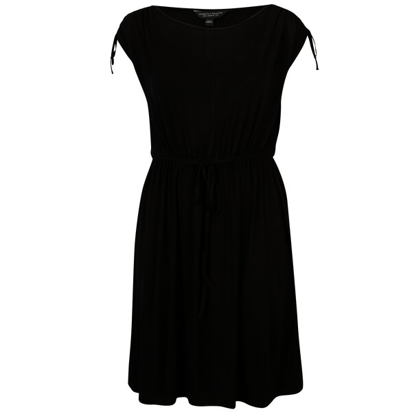 Rochie neagra cu talie elastica Dorothy Perkins Curve