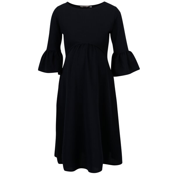 Rochie bleumarin cu maneci clopot pentru femei insarcinate - Dorothy Perkins Maternity