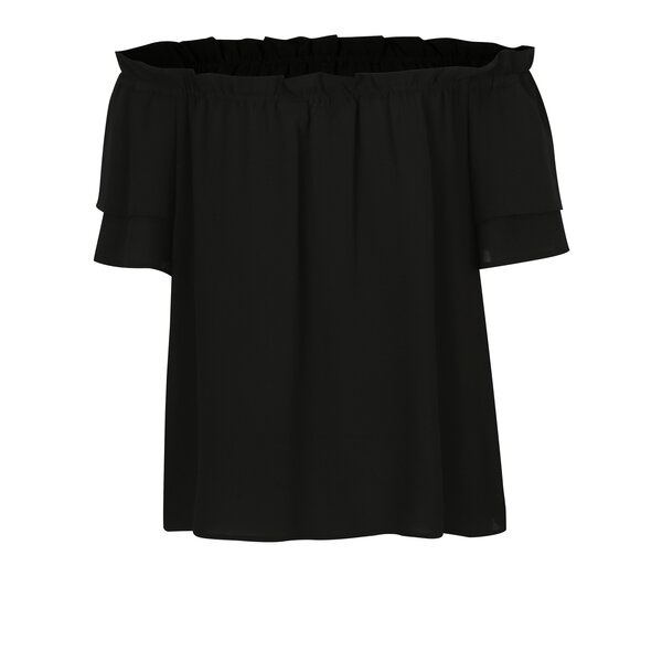 Bluza neagra cu umeri expusi Dorothy Perkins