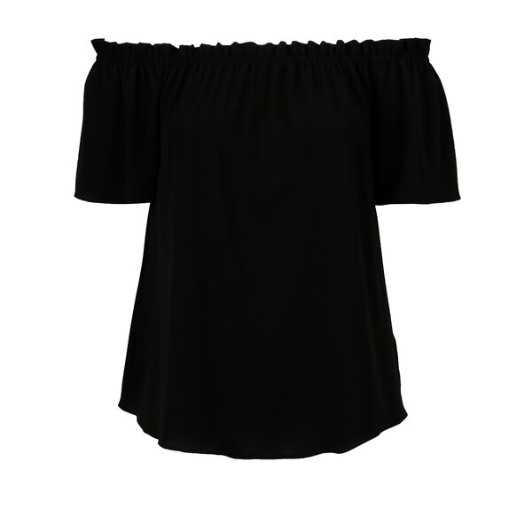 Bluza neagra cu umeri expusi Dorothy Perkins Curve