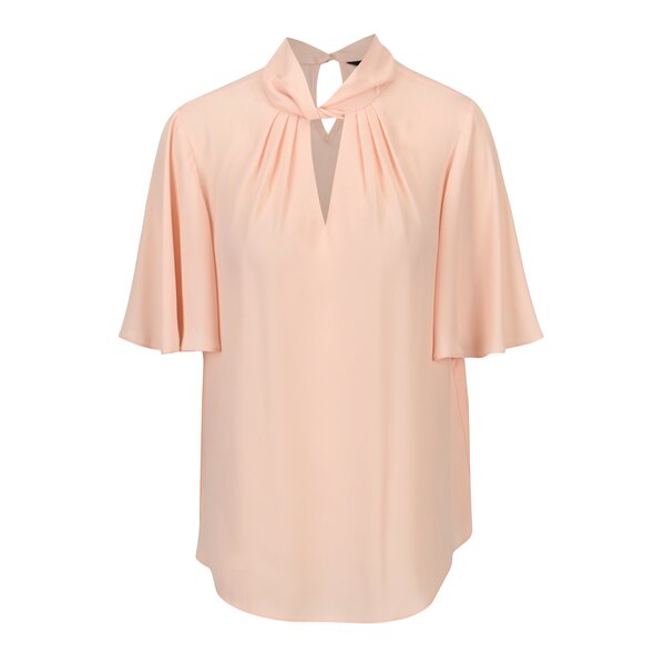 Bluza roz pal cu nod decorativ Dorothy Perkins