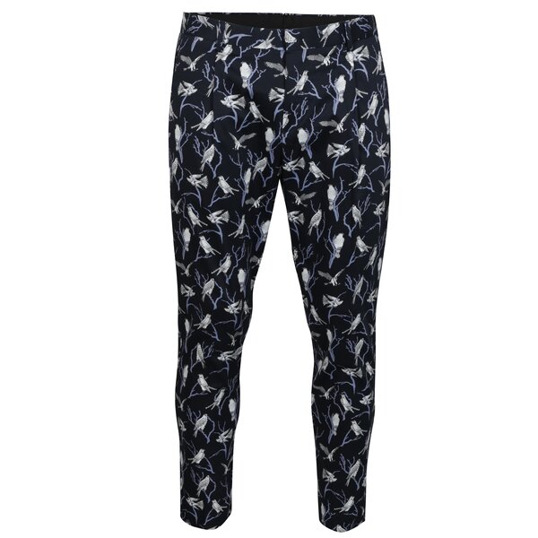 Pantaloni chino bleumarin cu imprimeu - Jack & Jones Ace