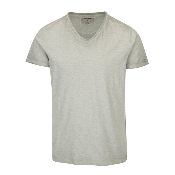 Tricou gri melanj pentru barbati - Garcia Jeans Marco