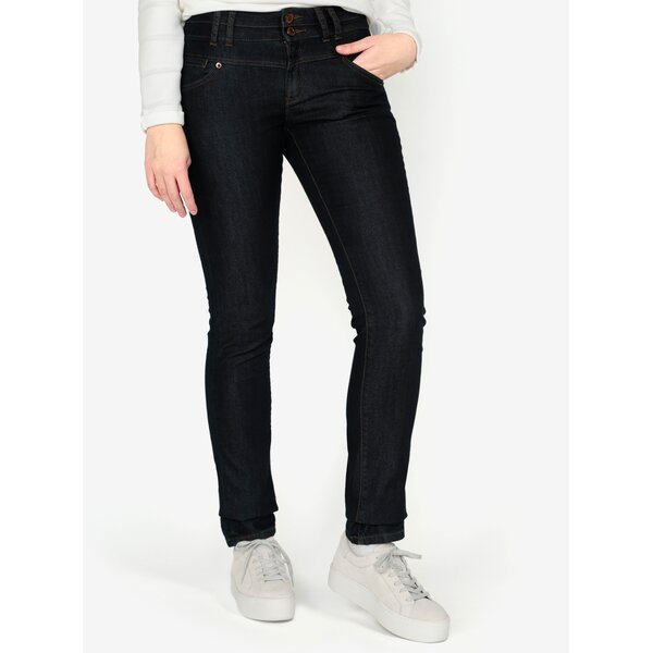 Blugi slim fit bleumarin cu talie medie pentru femei - s.Oliver