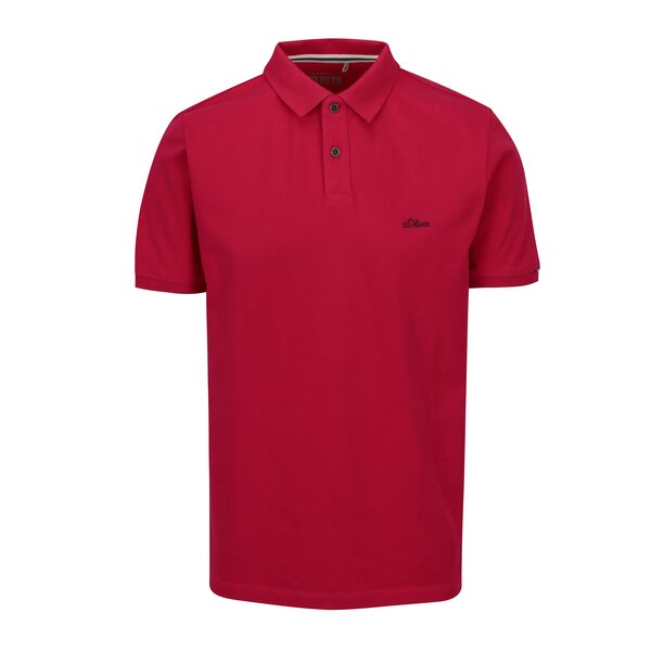 Tricou polo regular fit roz pentru barbati - s.Oliver