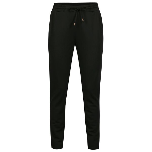 Pantaloni negri cu talie elastica pentru femei - Garcia Jeans