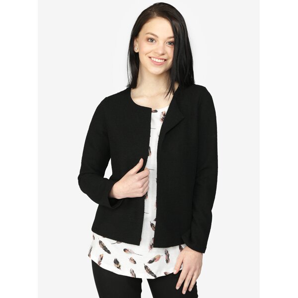 Sacou negru boucle fara inchidere - Haily´s Julia