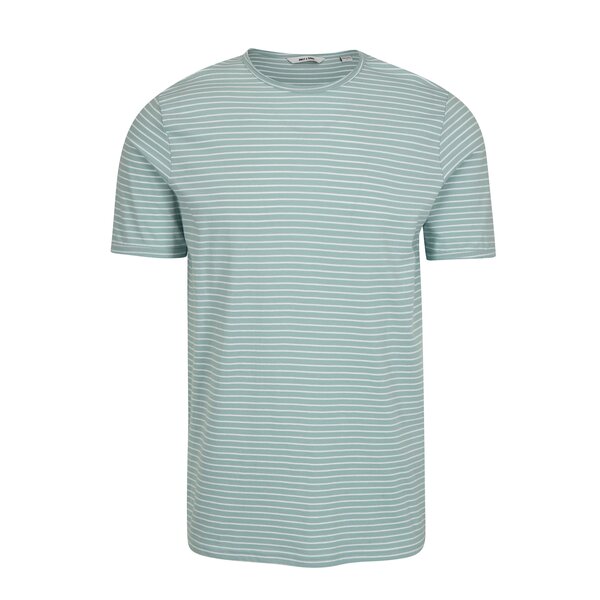 Tricou verde deschis in dungi - ONLY & SONS Albert Stripe