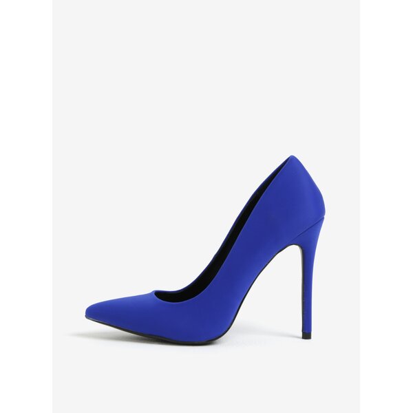 Pantofi albastri cu toc inalt - MISSGUIDED