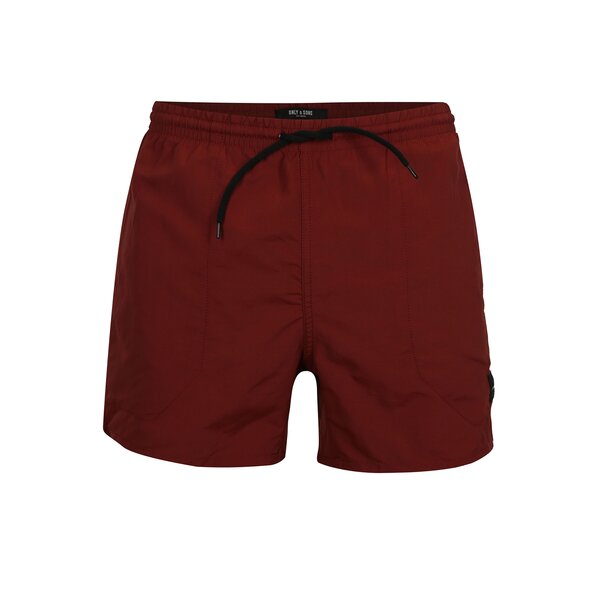 Sort de baie rosu caramiziu - ONLY & SONS Tino