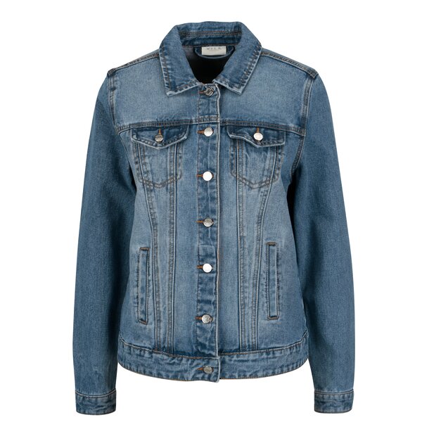 Jacheta albastra din denim - VILA Jules