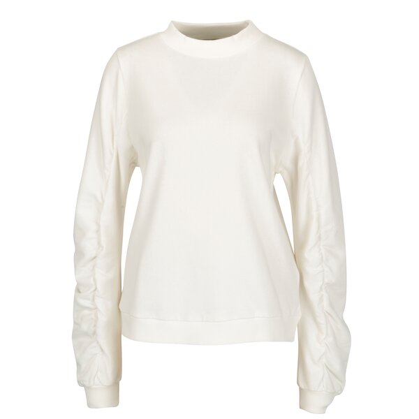 Bluza crem cu maneci balon - Selected Femme Puc