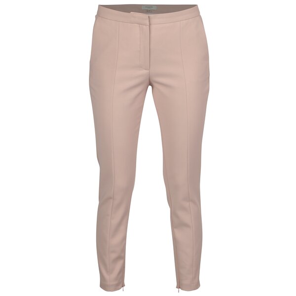Pantaloni roz dechis cu fermoare pe tivul de jos - Selected Femme Muse