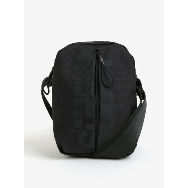 Geanta crossbody neagra pentru barbati - Superdry