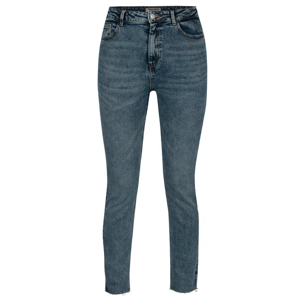 Blugi slim fit albastri cu talie inalta - TALLY WEiJL