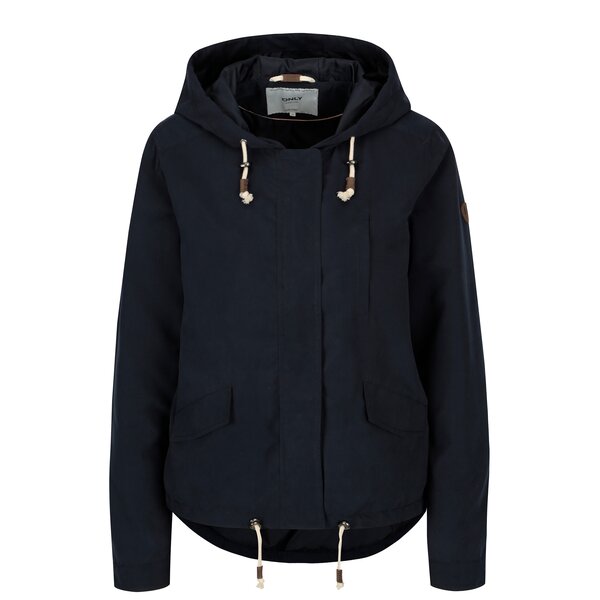 Jacheta bleumarin cu gluga - ONLY New Skylar