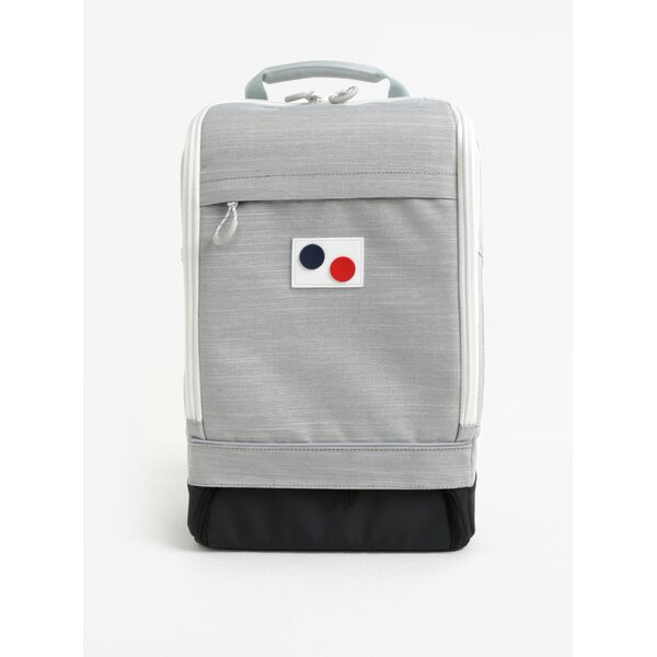 Rucsac impermeabil gri melanj realizat din material reciclabil pinqponq Cubik medium 19 l