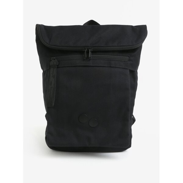 Rucsac rulabil negru impermeabil realizat din material reciclabil pinqponq Klak 18 l